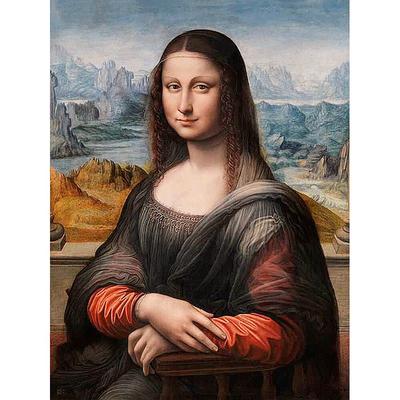 5D-Diamantgemälde zum Selbermachen, Mona Lisa, Stickerei, Kreuzstich, Strass-Mosaik, Heimdekoration