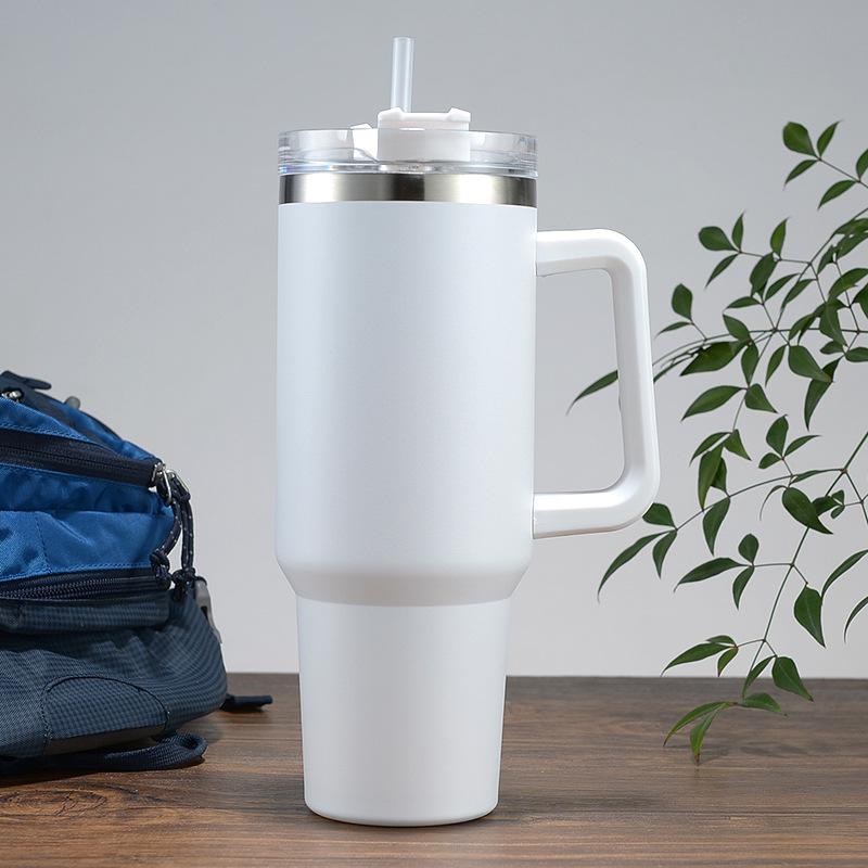 40oz Insulated Stainless Steel Car Cup with Handle