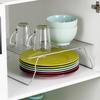 Metal Kitchen Shelf for Countertop, Folding Cabinet Rack, Organizer Stand