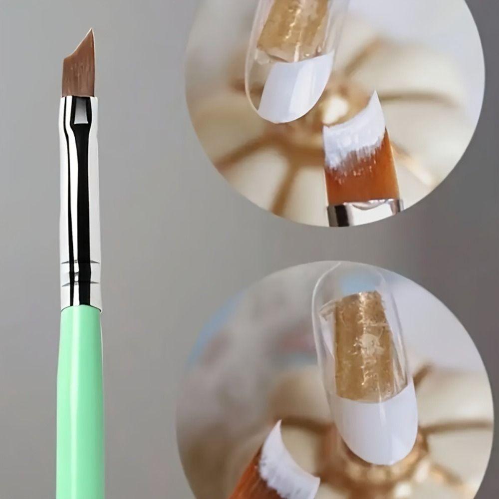 Large Arc Outline French Manicure Brushes Half-Moon Shape French Painting Pens Nail Art