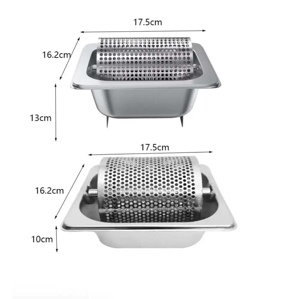 Stainless Steel Butter Roller Removable with Base Butter Spreader Wheel Efficient Labor-saving Butter Dispenser Restaurant