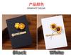 10pcs Universal Greeting Cards Best Wishes with Dried Flowers Creative Greeting Cards