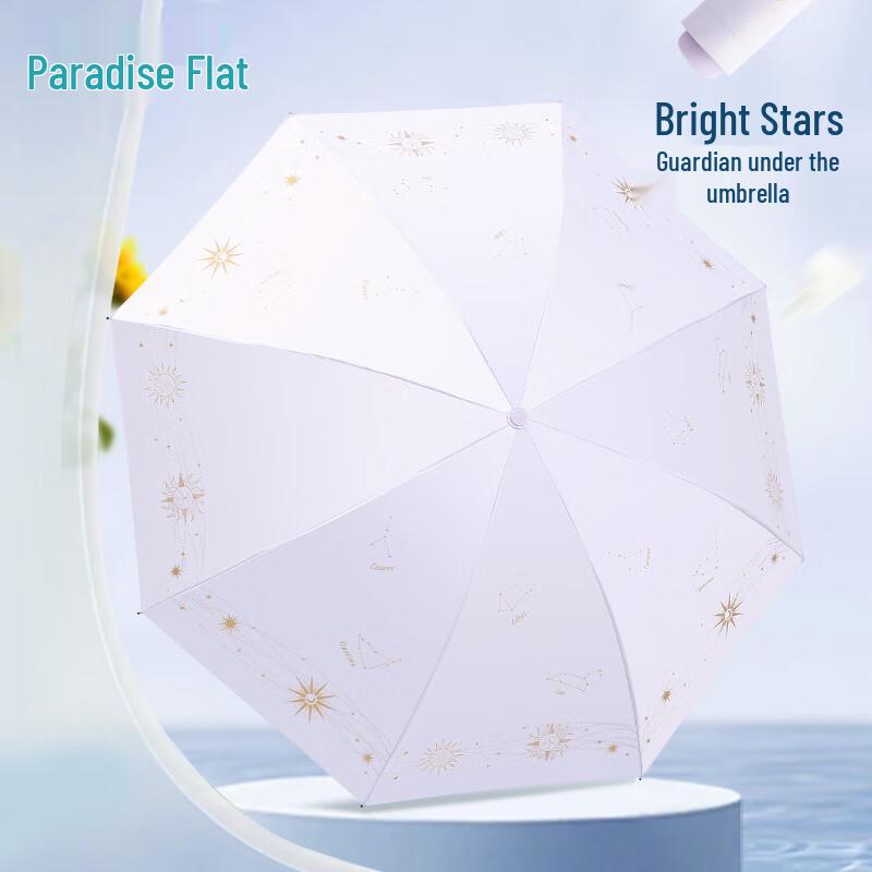 Paradise UV Protection Triple-Fold Sun & Rain Umbrella