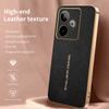 For OPPO Realme GT 7 7 Pro   Premium Electroplated Lychee-textured Phone Case That’s Shockproof and Fingerprint-resistant