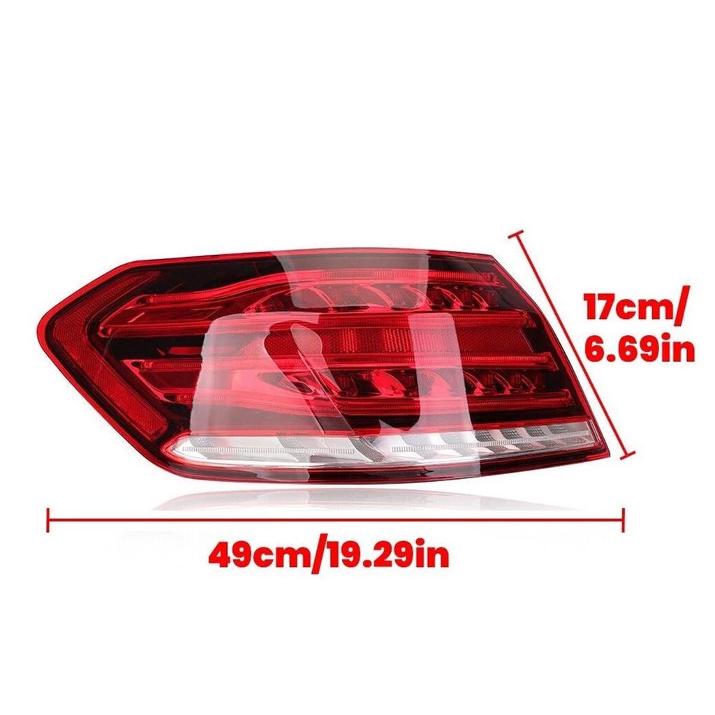 Left LED Outer Rear Tail Light Brake Lamp 2129060103 2129060757 2129060703 For Mercedes E-Class W212 2013-2015