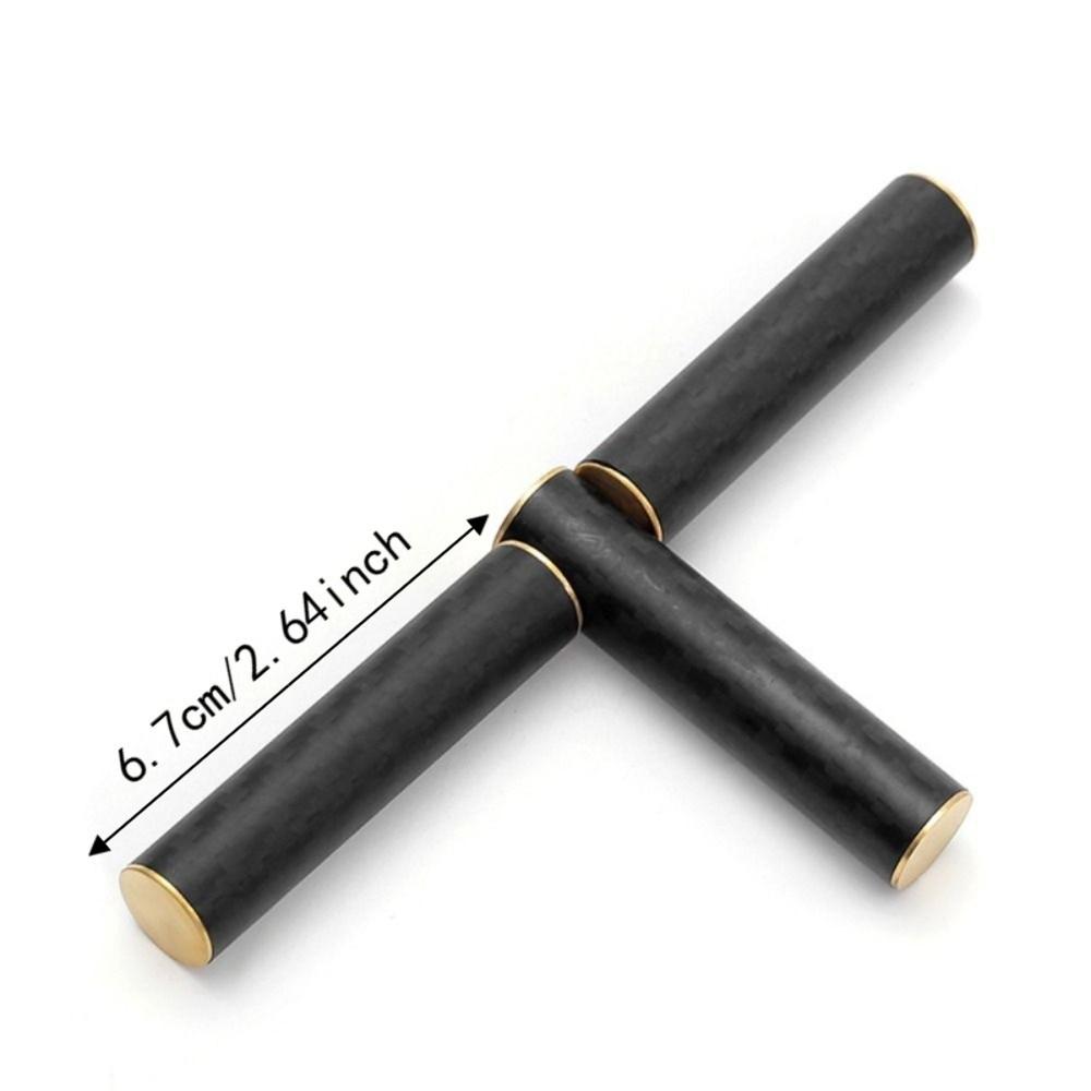 Magnetic Fidget Spinner Toy Carbon Fiber Rotating Fidget Stick Three-section Stick for Adults