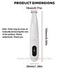 New LED/UV Light Dog Paw Trimmer Fully Waterproof Pet Hair Trimmer with LED Anti Misoperation Display Screen Dog and Cat Trimmer