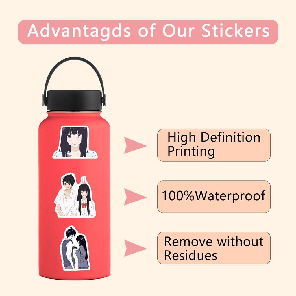 55 Pictures of Kimi Ni Todoke Graffiti Stickers Decorative Scooter Water Cup Helmet Waterproof Stickers