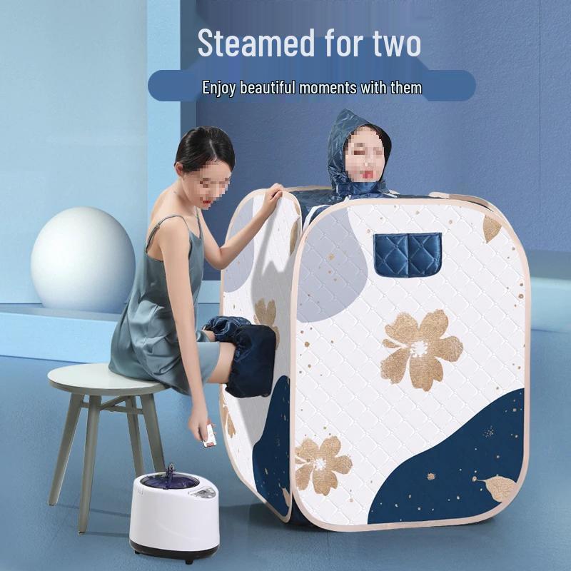 New Foldable Home Sauna: Full Body Sweat Steam Box for Postpartum Recovery