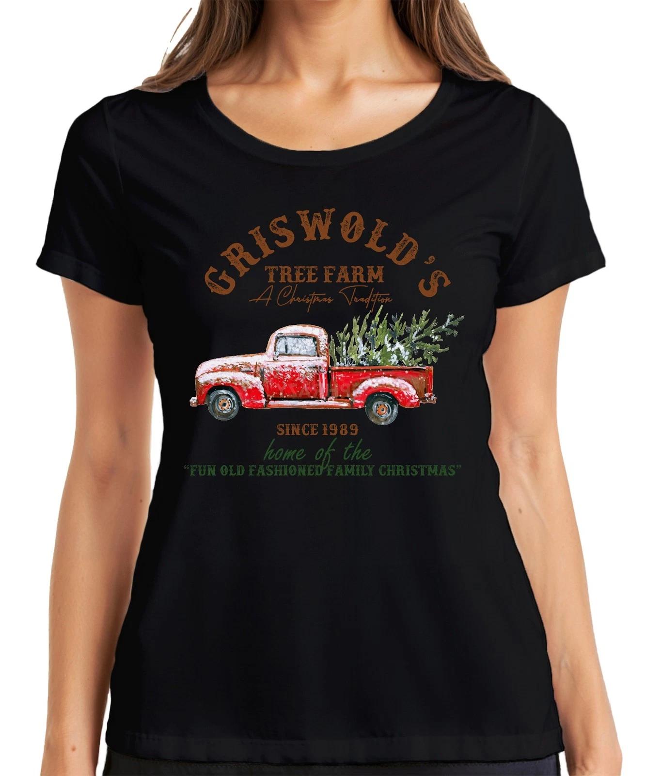 Griswold s Tree Farm orange Clark - Weihnachten Christmas Xmas Damen T-Shirt XXL