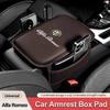 Leder Auto Armlehnenbox Polster Auto Armlehnen Matte Für 4C 159 166 Spider Giulia 156 Mito 147 8C GT Hochwertiges Zubehör