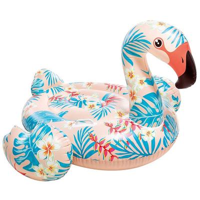 intex Float Mat Tropical Flamingo 142 X 137 X 97cm Japanese 57559 Ride-On [Genuine Product]