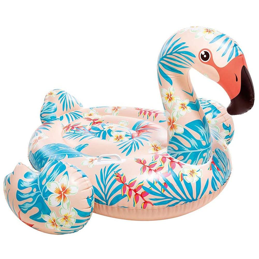 INTEX Float Mat Tropical Flamingo 142 x 137 x 97cm Japanese 57559 Ride-On [Genuine Product]