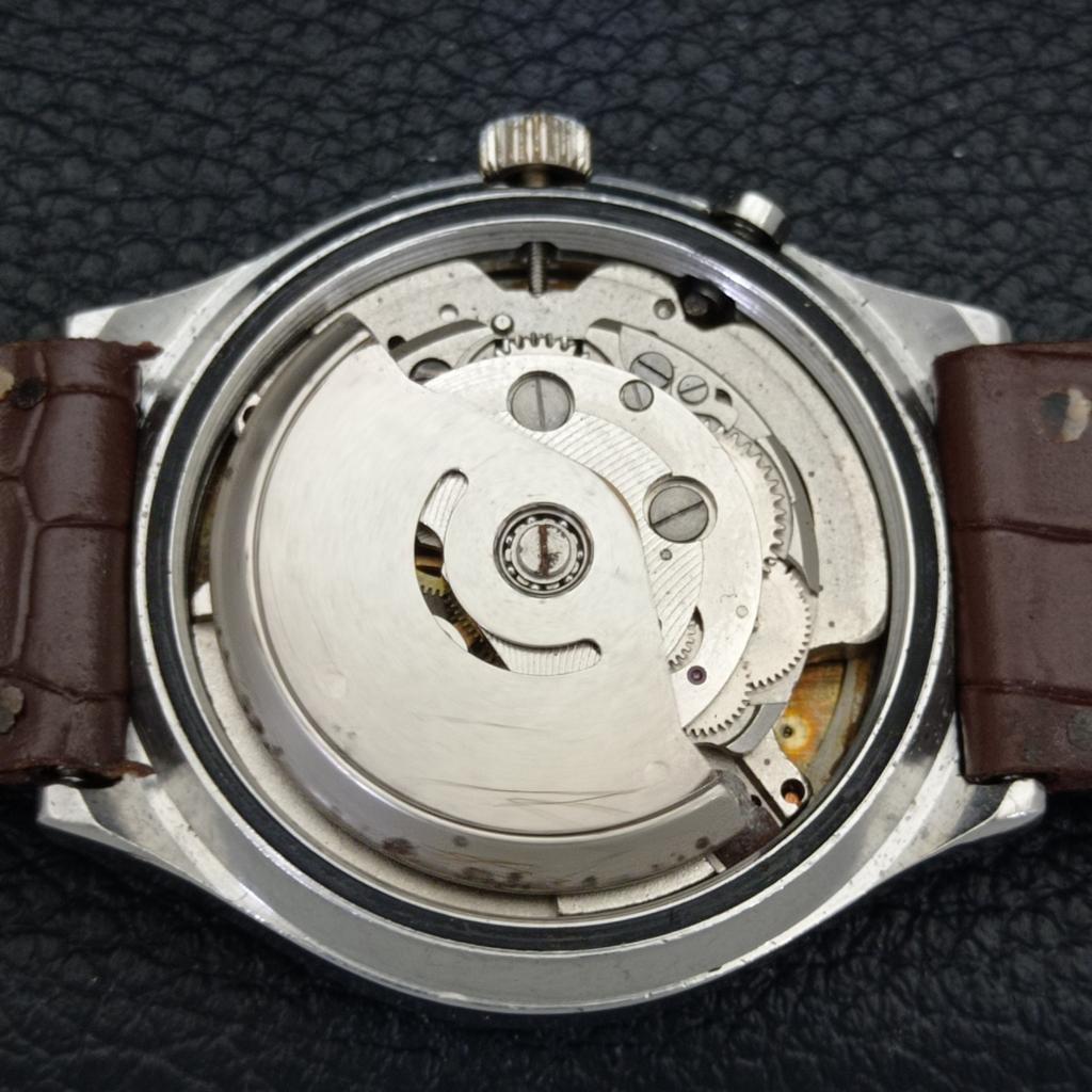 VINTAGE RICOH R31 AUTOMATIC JAPAN MENS RED COLOR DIAL WATCH a500615-5 R153-a500615