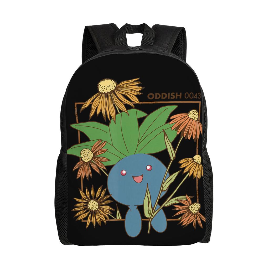 Pokemon Backpacks Squirtle Splashing Water Manga Panel Daypack  Mochila High School Sturdy Shoulder Rucksack