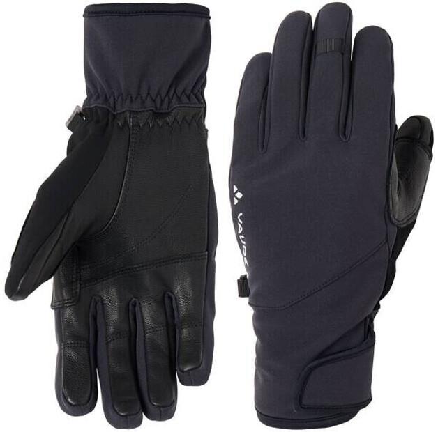 Велоперчатки VAUDE Lagalp Softshell III (черный) EU 10