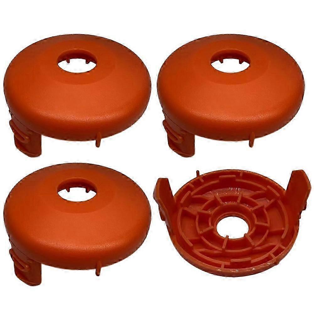 4 Pieces Plastic Replacement Spool Cap Compatible with Gardena Turbotrimmer Smallcut Lawn Trimmer 05329-20 Garden Tool Parts