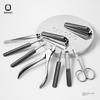 Qisu Deluxe 9-in-1 Stainless Steel Manicure & Grooming Kit