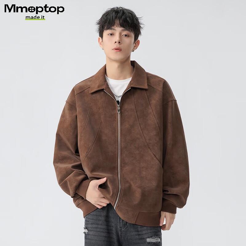 MMOPTOP Men's Retro Suede Functional Jacket MJK02