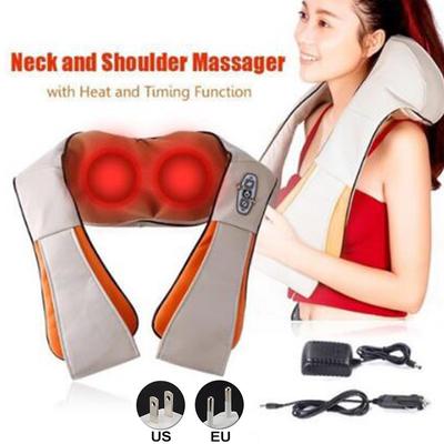 Modernes elektrisches Nacken-Rückenschmerzlinderungs-Schulter-Wärmemassagegerät Shiatsu-Kneten | LLL