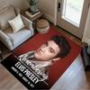 Elvis Presley Guitar Performance Floor Rug Office Rug Design for Hallway Decorate room Kitchen Bedrooms Antislip Carpet Anime Office Decor