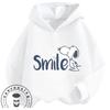 Popular Cartoon Hooded Sweatshirt Cute Casual Autumn Winter Street Style Youth Shirt Snoopy Children