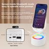 Mobile Phone Holder Speaker Bluetooth Speaker Mobile Phone Induction Mode Mini Portable Ambient Light Stereo