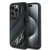 Etui Do iPhone 14 Karl Lagerfeld Hardcase Diagonal Quilted Script