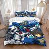 Mobile Suit Adventure Print 3Pcs Bedding Setduvet Cover With 2 Bedropillowcase Home Birthday Gift