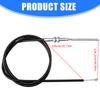 Replacement 53630 Tiller Cable For 5055 5055c 7055 7055C 6015B 6015V 6065 Rotary Tiller Durable Metal Construction