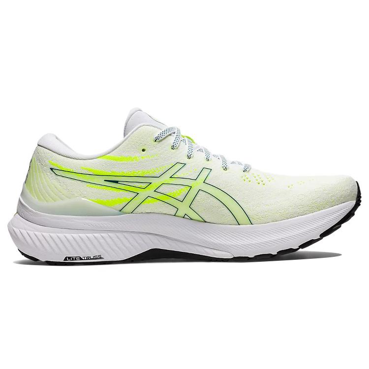 ASICS Gel Kayano 29 White Velvet Pine Safety Yellow 1011B440-100