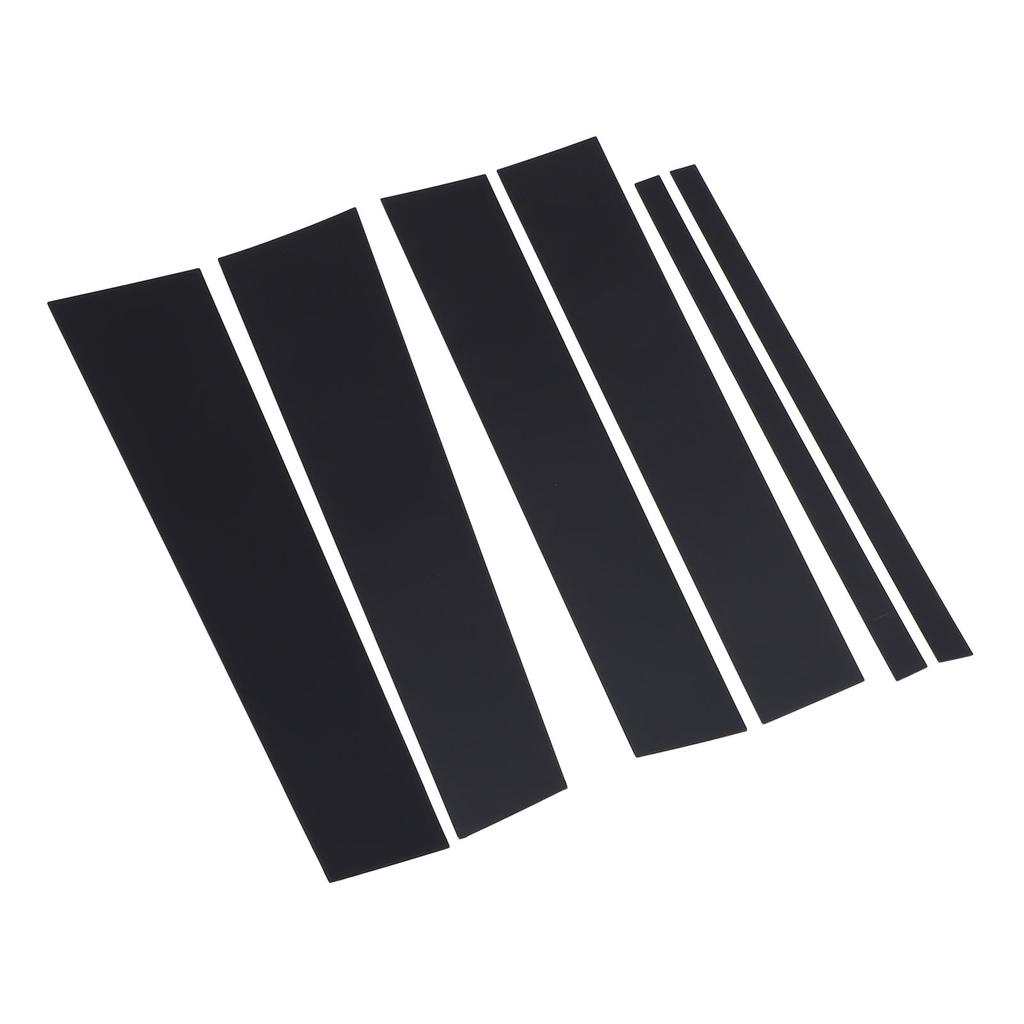 6Pcs Pillar Post Cover Trim Mirrored Finish Weather Resistant Easy Installation Pillar Post Trim for   2004 to 2015