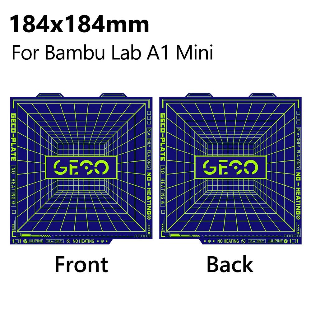 GECO Platte Pla Kaltbauplatte Für X1C P1S P2S A1 Kobra S1 K1c Ender 3 Se K1 Max Kein Verstopfen Federstahl Super Haftung