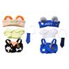 17cm Mini Doll Clothes Set Daily Wear Shirt and Overall Pants for 15cm and 17cm All Doll DIY Supplies Party Favor Kids Toy