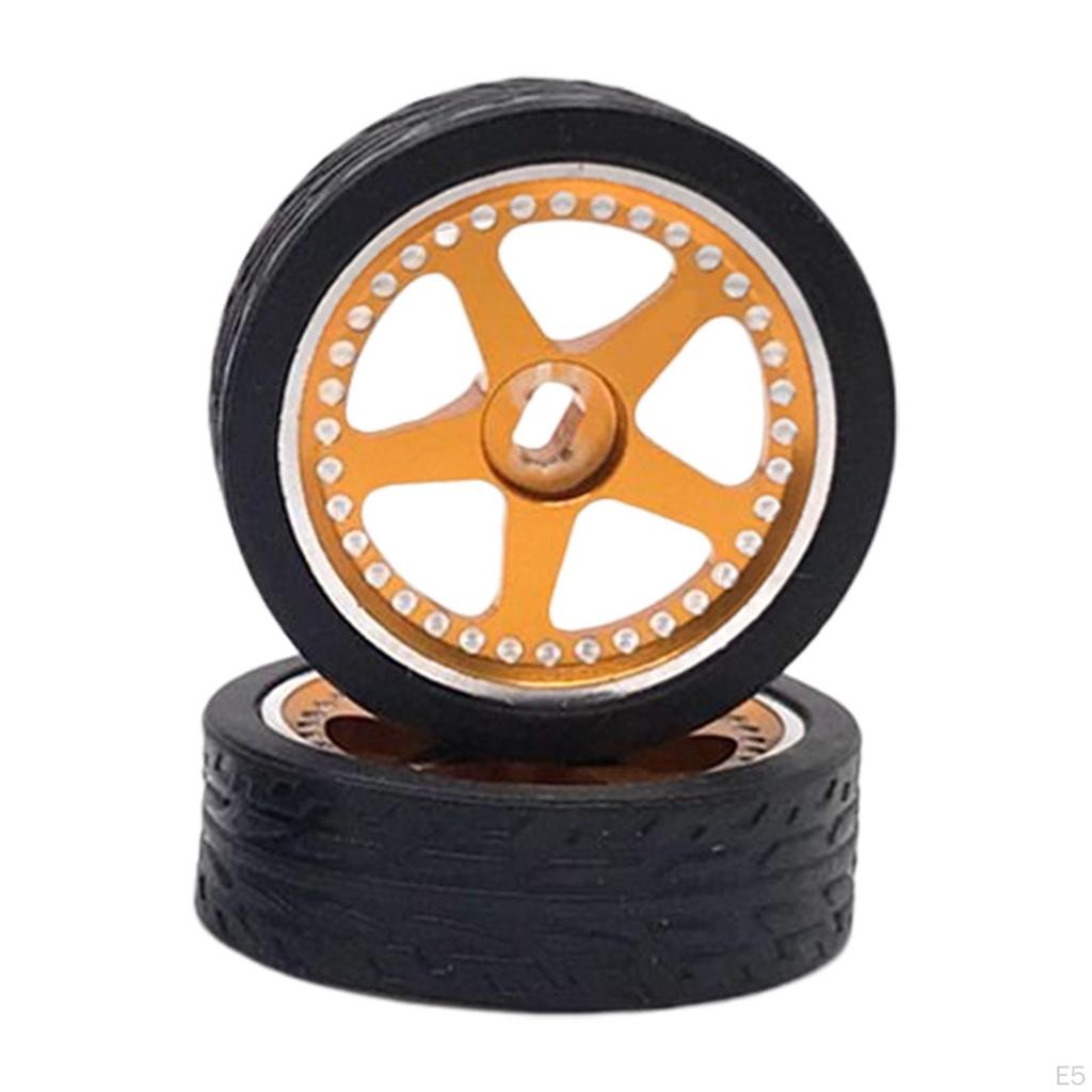 RC Wheel Hub Replacement Universal 4 Pieces for DIY Accessory