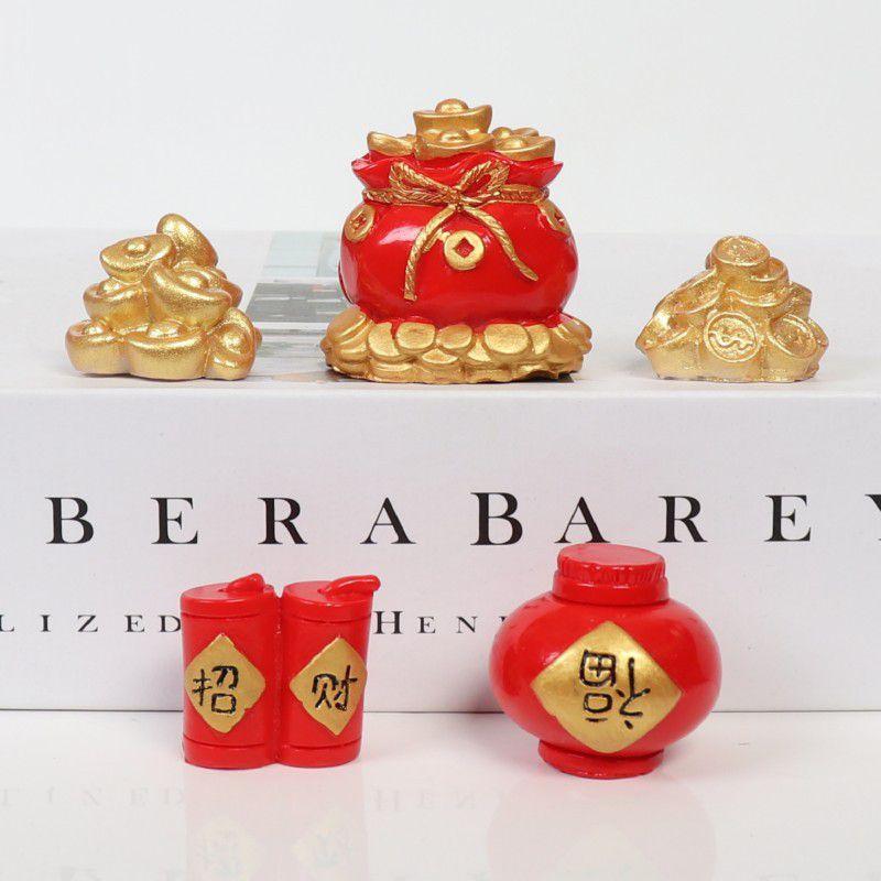 2022 Cny Chinese New Year Home Decorative Tiger Figurines With Creative Resin Design