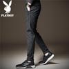 PLAYBOY Men's Straight-Leg Business Casual Pants for Autumn/Winter