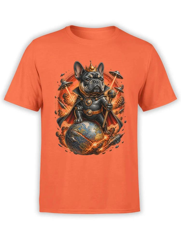Galactic Overlord French Bulldog Tshirt Unisex S