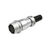 Aviation Circular Connector Female Plug Secure & Stable Aviation Connector Waterproof WS16 ZQ Female Suitable for WEIPU
