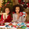 Sticker Birthday Cards Greeting Santas Cards Holiday Greeting Cards for Birthday