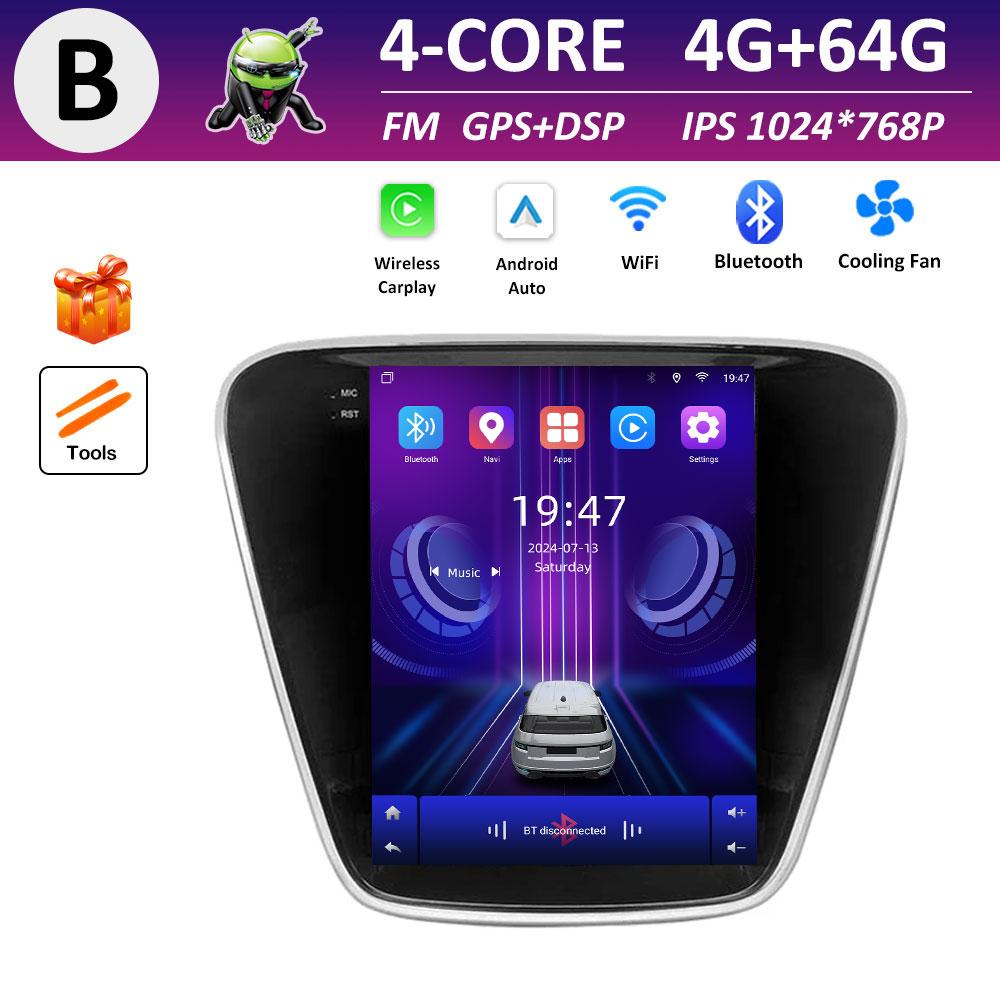 Android Auto DSP Stereo for Chevrolet Cavalier 2016 2017 2018 2019 Car Radio Video Multimedia Player Navigation Accessories WIFI