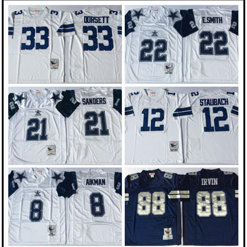Dallas Cowboys Hall Of Fame Retro Rugby Jersey 21 22 MN Embroidered Fan Apparel Men Women