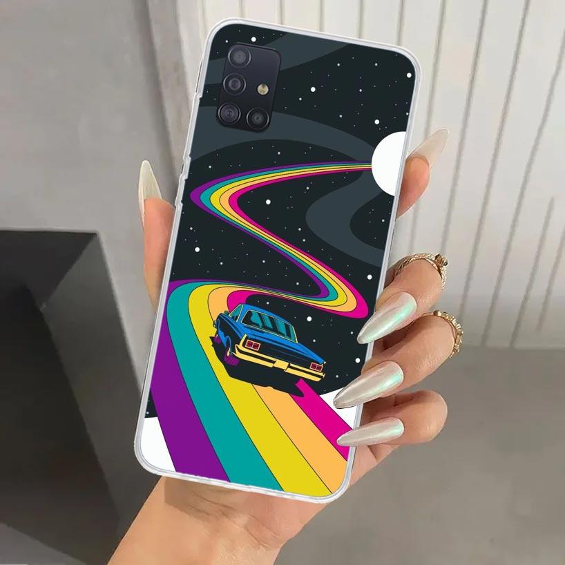 Love Is Love LGBT Rainbow Phone Case for Samsung Galaxy A52 A32 A22 A12 A02S A50S A30S A10S Note 20 Ultra 10 Plus S10 A31 A20 A7