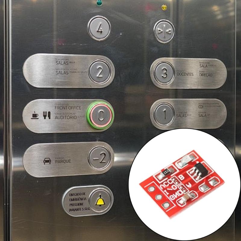 Capacitive Touch Sensors Switching Button Module Low Power Consumption Wide Voltages 2.5V-5.5V AntiInterference Circuit