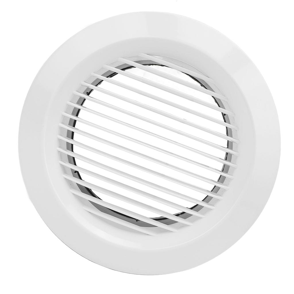 Grilă rotundă de ventilație 150mm ABS Lame drepte Detașabilă Evacuare Acoperire ventilație baie pentru birou