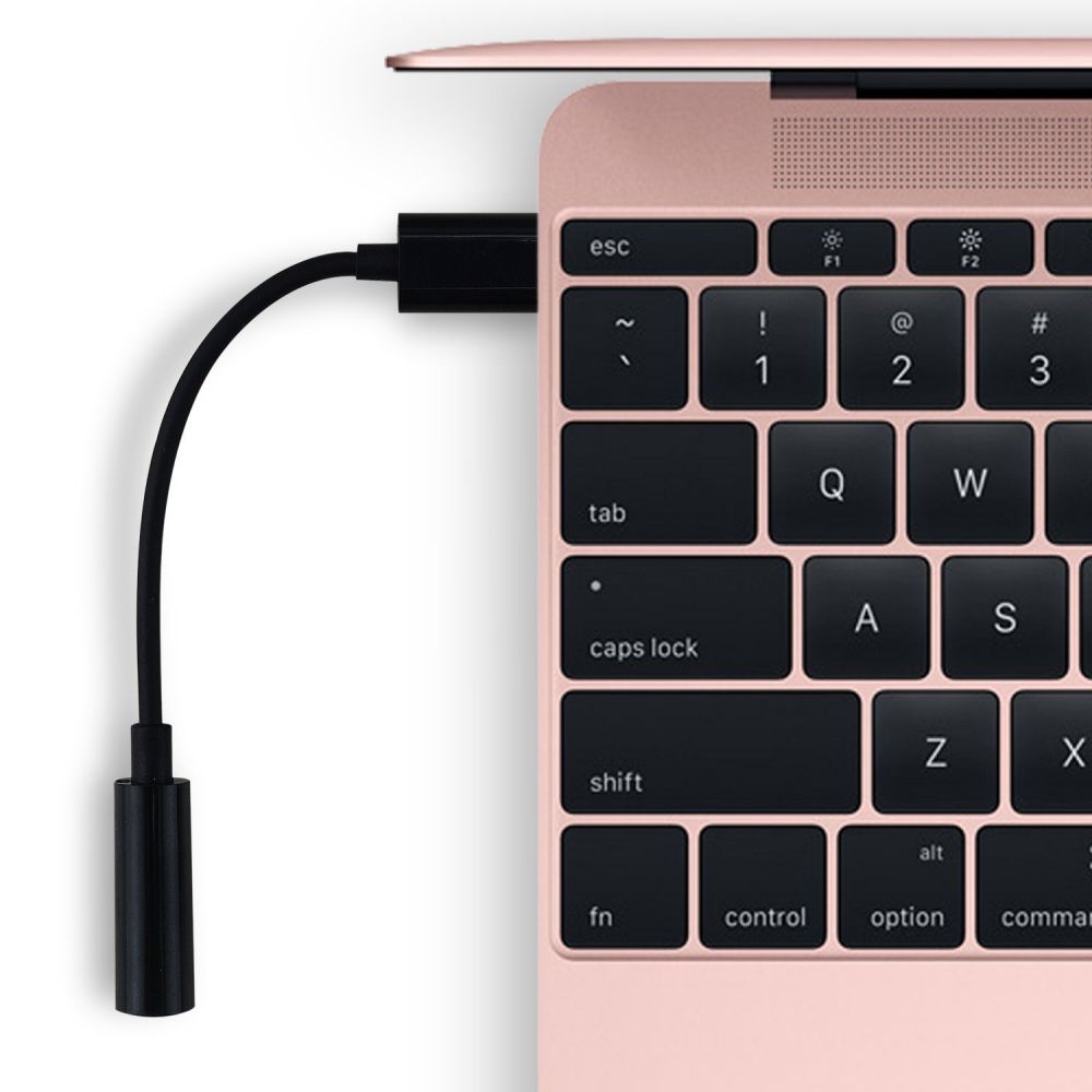 Stereo Converter USB 3.1 Cable Cord Type-C To 3.5mm AUX Jack Audio Adapter