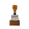 Retro Style Date Roller Stamp - Adjustable Postmark Effect for Journals