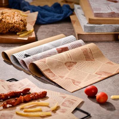 50 Sheets Baking Paper Food-Grade Anti-Oil Non-Stick High-temperature Resistant Greaseproof Baking Parchment