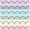 70.9Ft Back To School Pastel Plaid Bulletin Board Borders Colorful Gingham Self-Adhesive Border Trim Sticker Decals for Home Classroom One Silly