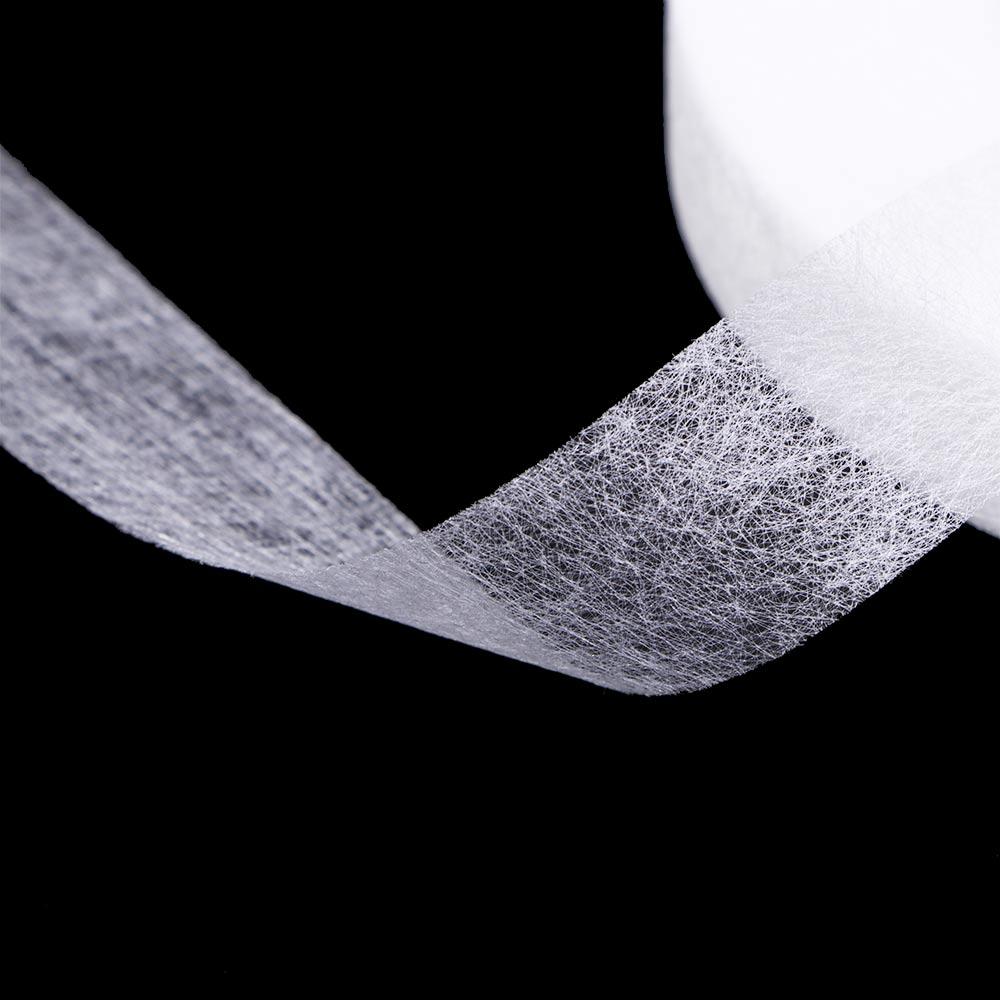 1pcs Iron-on Lace Trim Double Side Sewing Garment Fabric Tape Wonder Web Fuse Hem Tape Hemming Tape